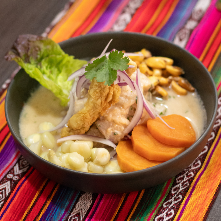 Ceviche de pescado en Misky Hallpa, Alcalá de Henares